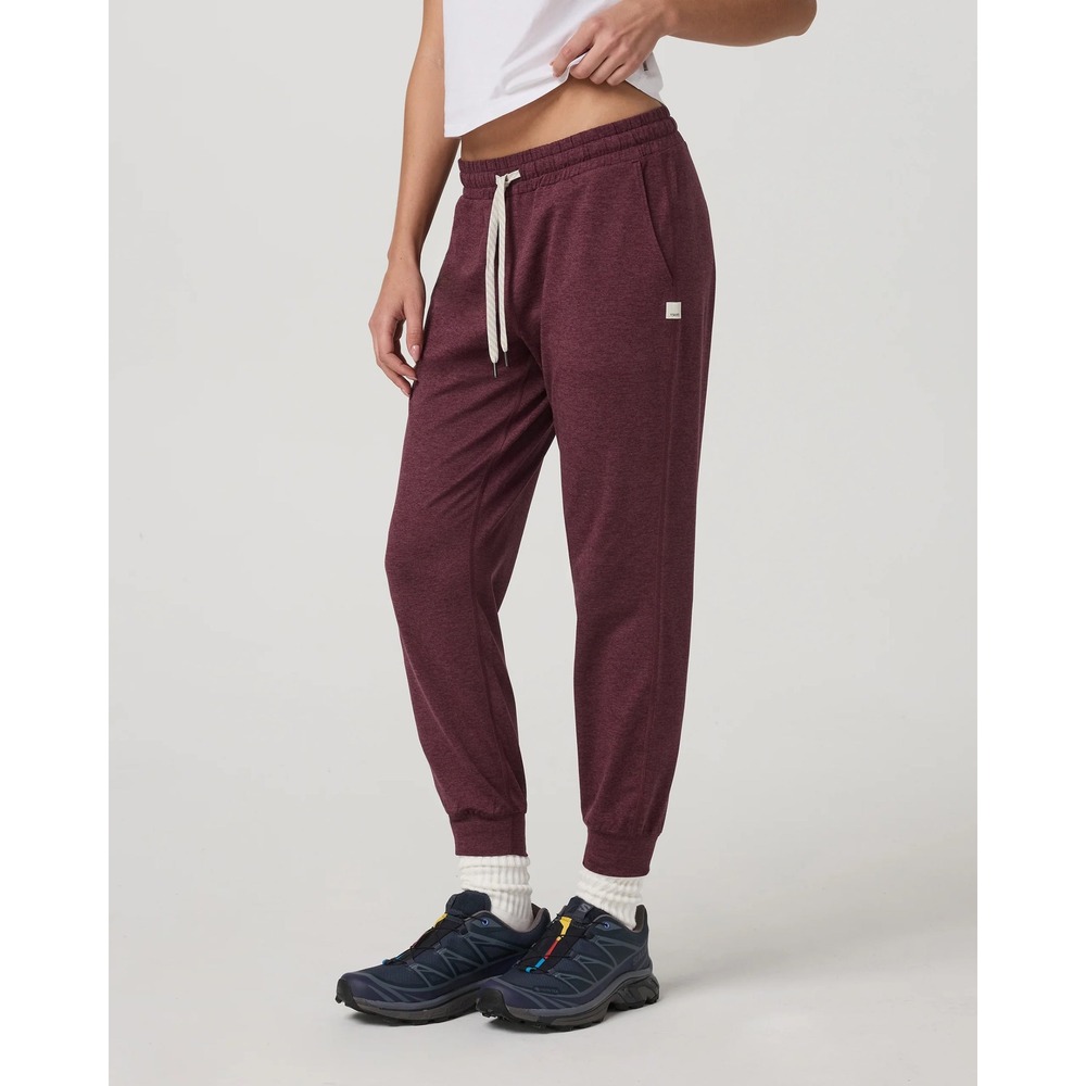 Vuori Performance Joggers Women XL Fig Heather Athleisure Activewear Soft Travel